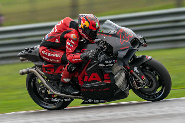 Pol Espargaró: In Sepang steuerte er noch eine GASGAS im Wintertest-Look