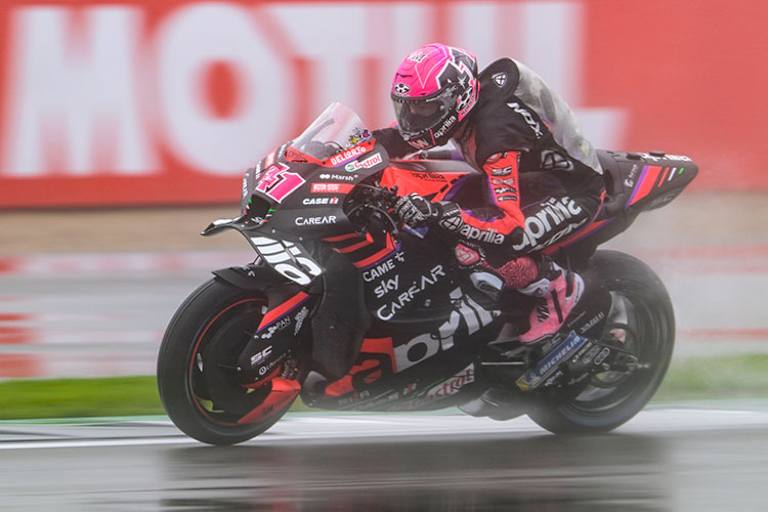 Starker Regen im Q2: Aleix Espargaró forderte einen Abbruch!