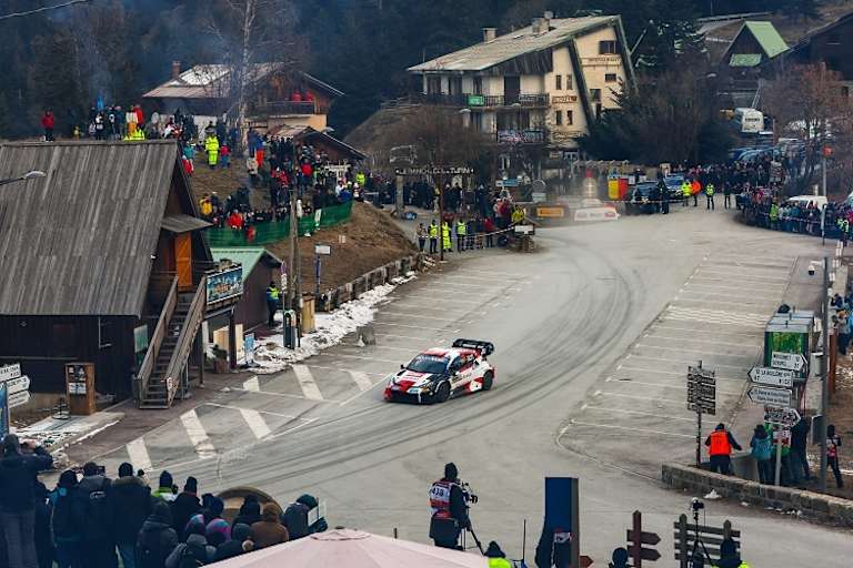 Elfyn Evans auf dem Turini