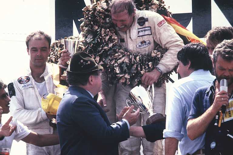 Franz Josef Strauß (vorne)