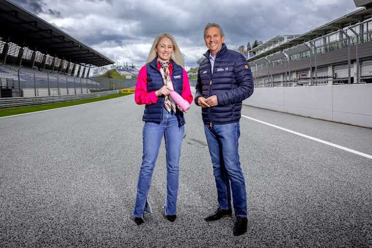 Anna Grubeck Head of BWT Sportsponsoring und ADAC Sportpräsident Dr. Gerd Ennser