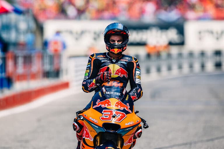 Augusto Fernández nach Platz 3 in Misano