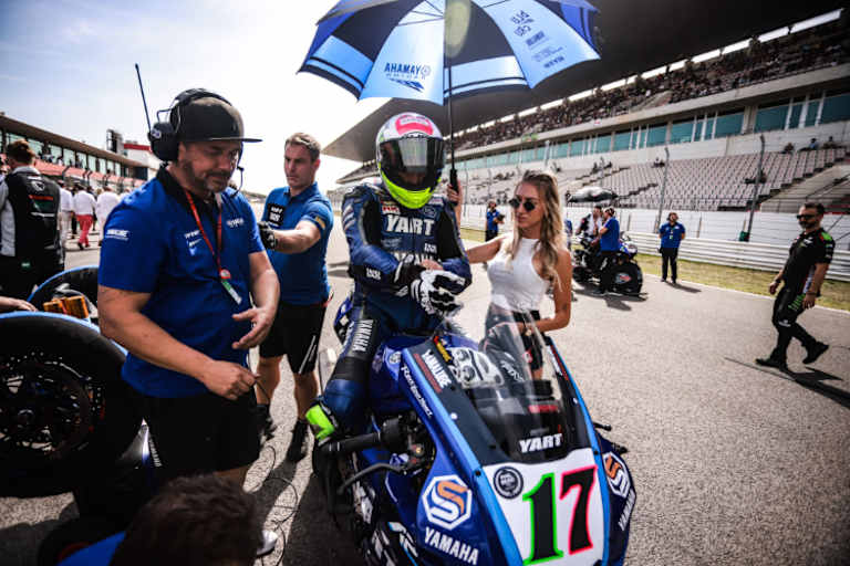 Marvin Fritz war zum vierten Mal bei der Superbike-WM dabei