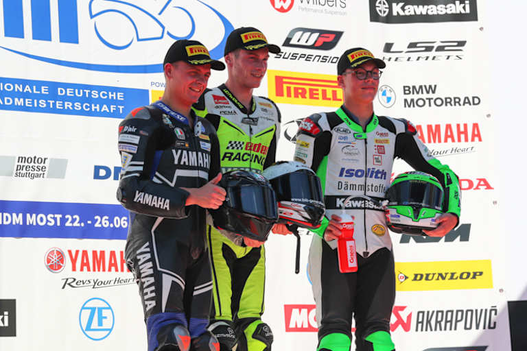 IDM Supersport Podium Lauf 2