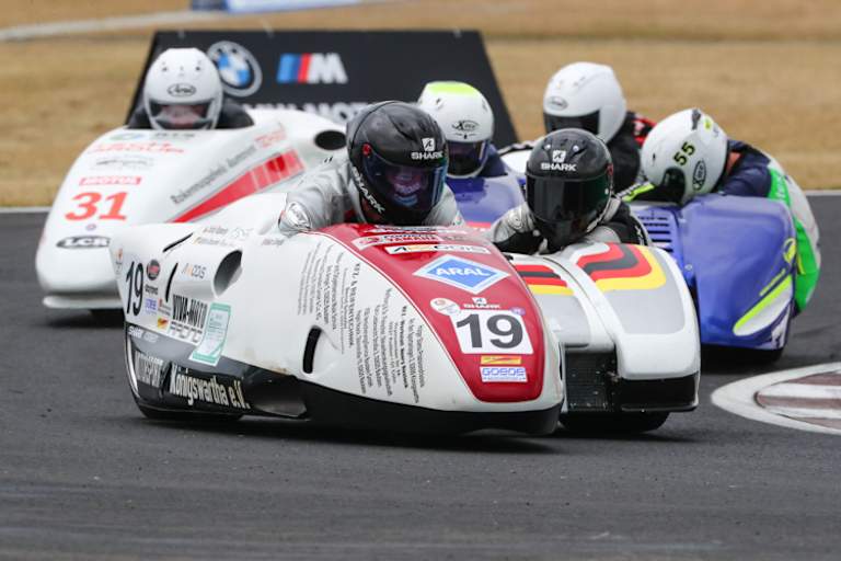 Schwegler/Kopecky (19) kostete ein Verbremser eine bessere Platzierung