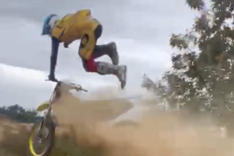 Kai Haase flog in Frankreich böse ab