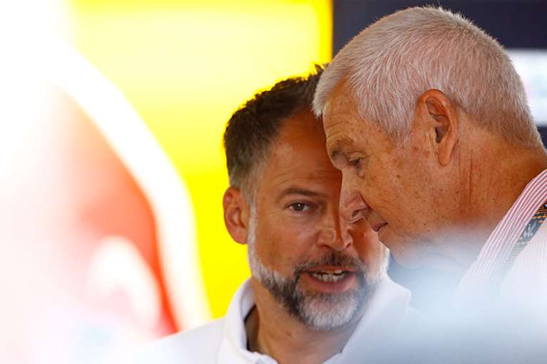 Jens Hainbach mit Günther Wiesinger