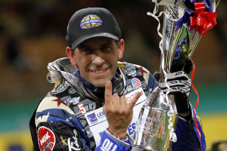 Immer mit einem Grinsen im Gesicht: Greg Hancock