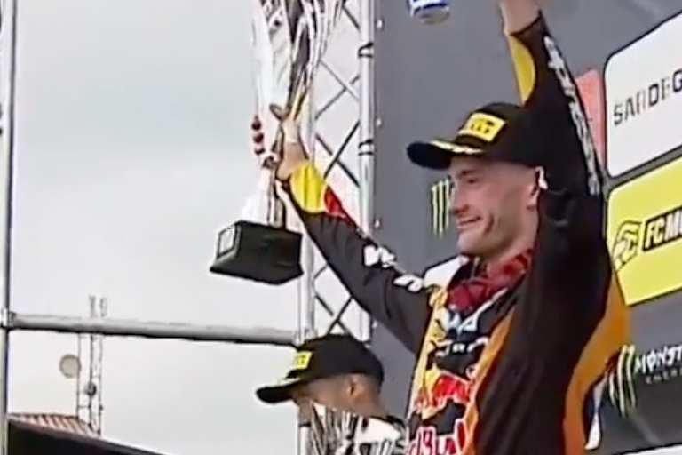 Jeffrey Herlings feiert in Sardinien seinen 100. Grand-Prix-Sieg