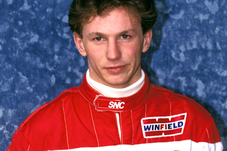 Christian Horner als Rennfahrer