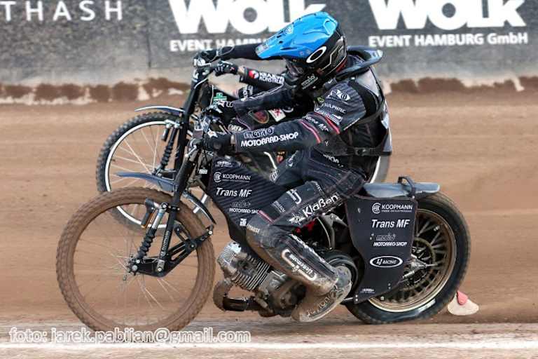Kai Huckenbeck (blau) gegen Tai Woffinden