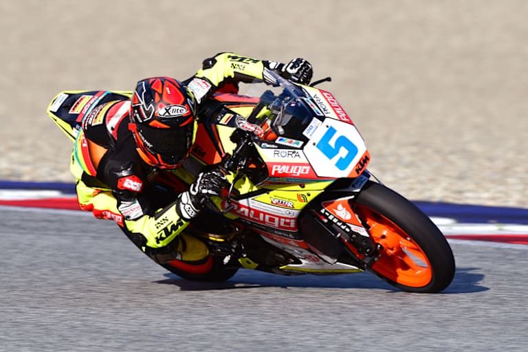 Von der IDM Supersport 300 geht es für Leo wieder in Richtung Moto3-Schiene