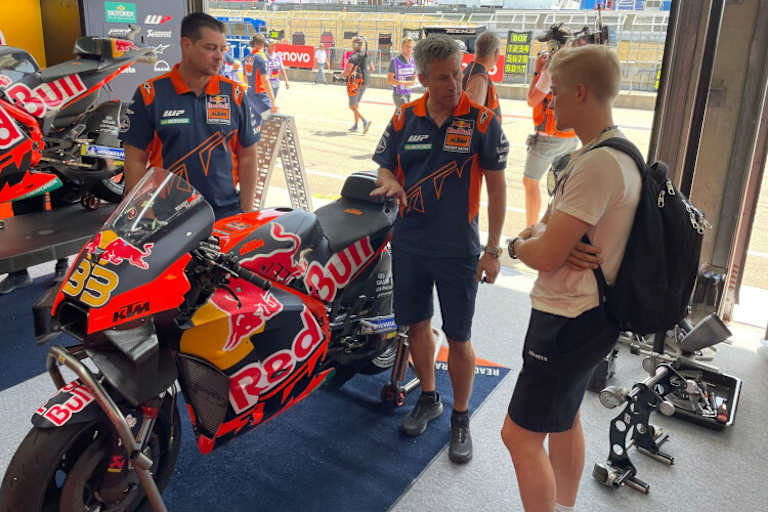 MotoGP-Einführung von Tex Geißler