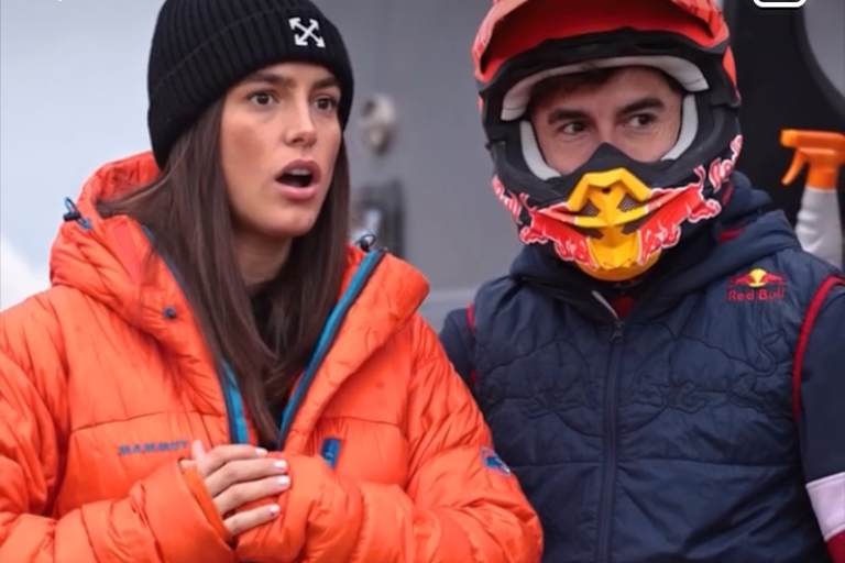 Freundin Gemma begleitete Marc Márquez