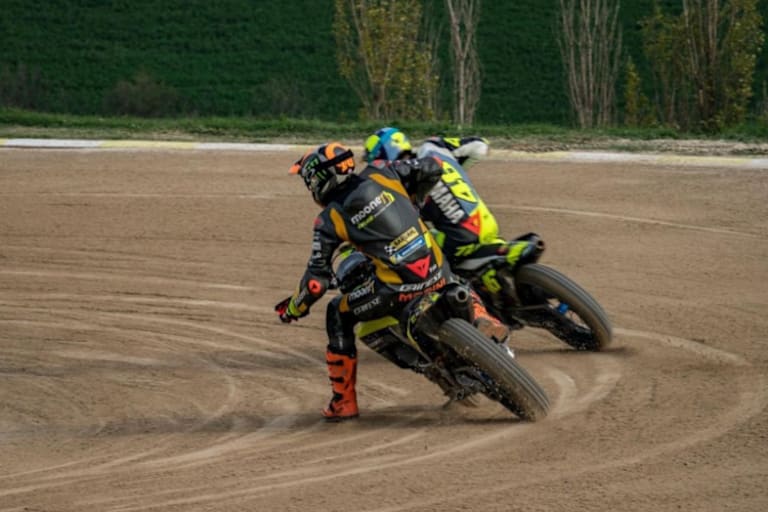 Hinter Valentino Rossi: Luca Marini trainierte fleißig in der Heimat