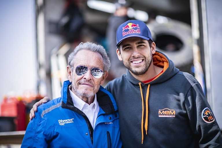 Jacky Ickx und Lucas Moraes
