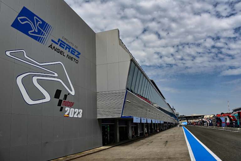 Turbulente Momente auf dem Circuito de Jerez