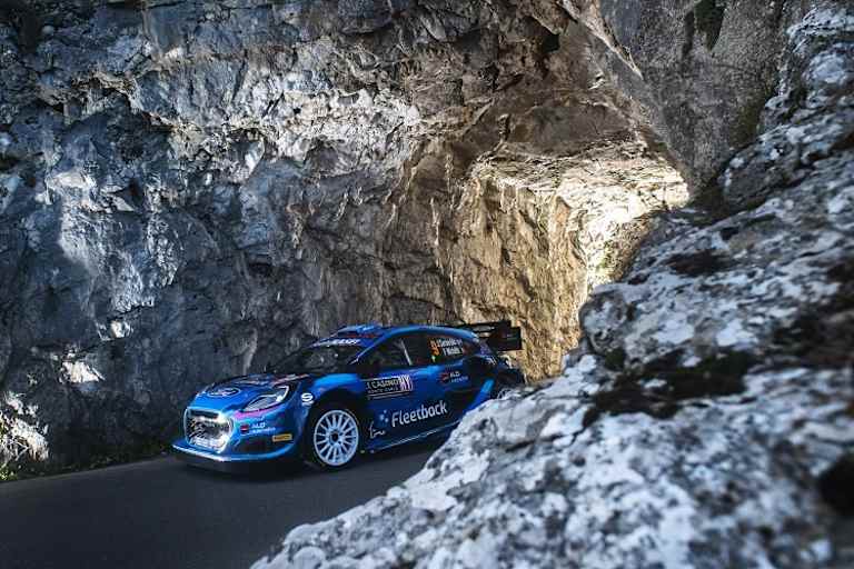Serderidis Jourdan bei der Rallye Monte Carlo