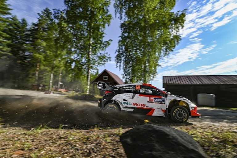 Zweiter Verfolger Kalle Rovanperä