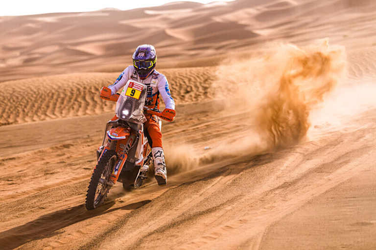 Mason Klein: 2022 bei der Dakar Gesamtneunter, 2023 ausgeschieden