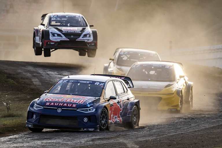 Johan Kristoffersson,, Niclas Groenholm, Klara Andersson und Rene Muennich