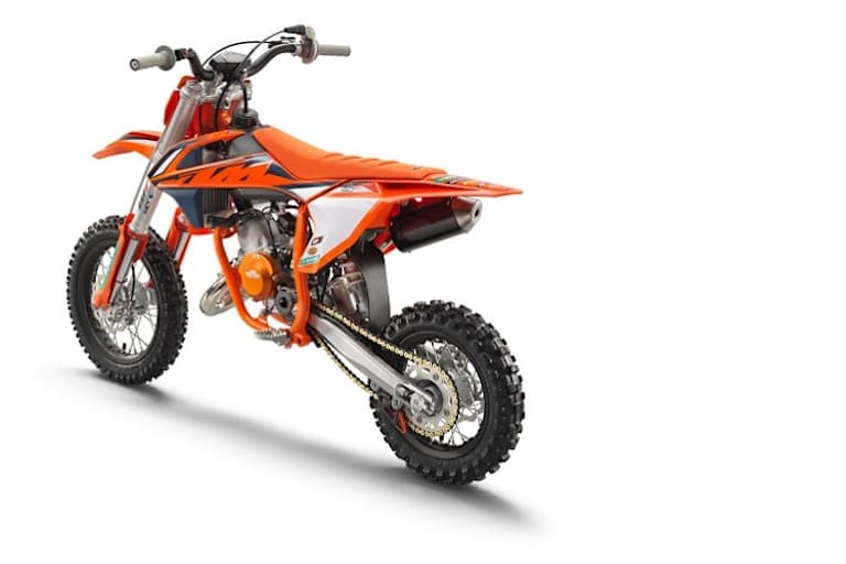 Die Factory Edition der KTM 50 SX ist mit zahlreichen Edelkomponenten verfeinert