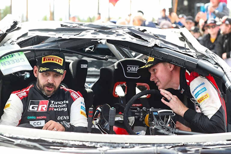 Das Toyota GR Yaris Rally1 «Cabrio» von Lappi