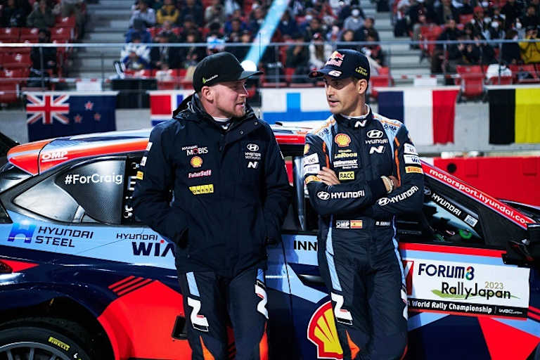 Esapekka Lappi und Dani Sordo  