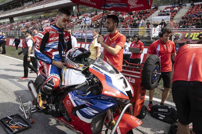 Honda-Werksfahrer Iker Lecuona