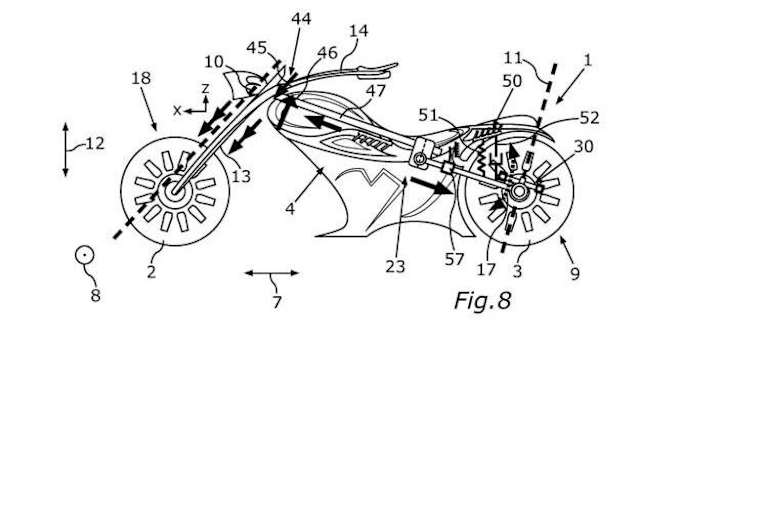 BMW deutet den Einsatz in einem Cruiser mit langem Radstand und flachem Lenkkopfwinkel an