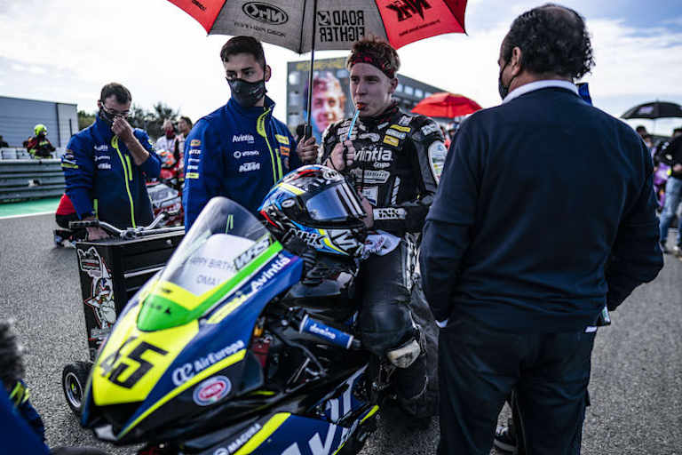 Zuletzt war Leon Orgis in der spanischen Superstock-600-Meisterschaft unterwegs