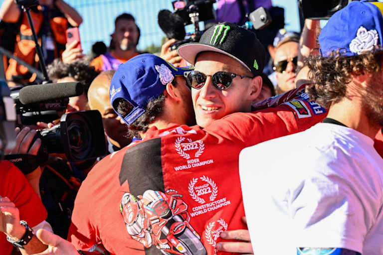 Pecco Bagnaia folgte als Weltmeister auf Fabio Quartararo