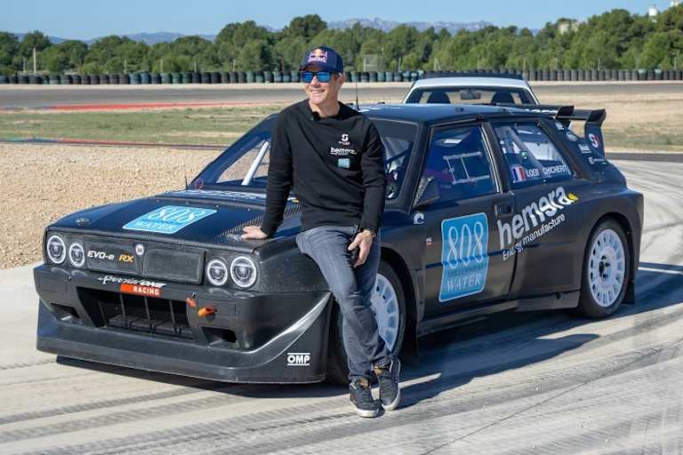 Sébastien Loeb am Lancia