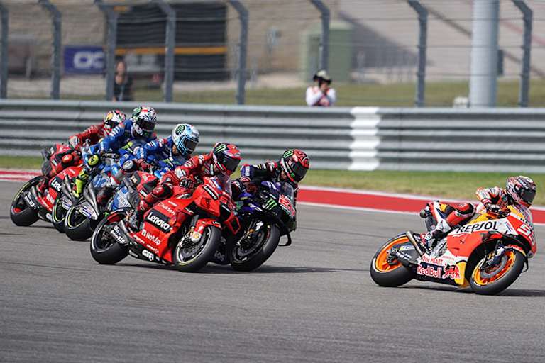 US-GP 2021: Marc Márquez führt bereits vor Quartarararo und Bagnaia