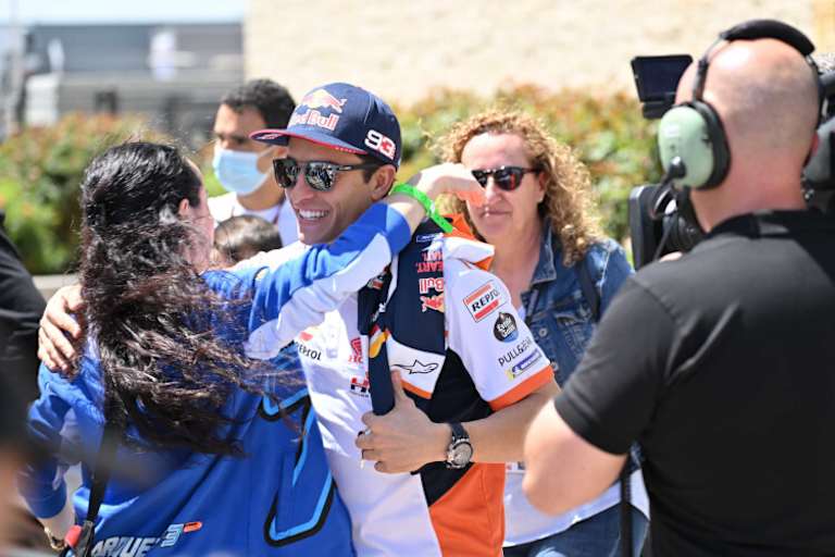 Marc Máquez beweist Fan-Nähe