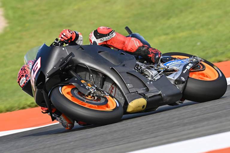 Marc Márquez beim Valencia-Test