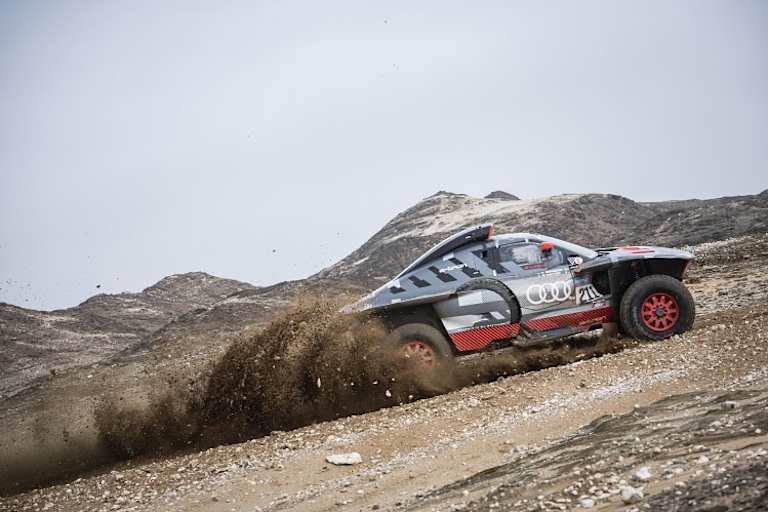 Mattias Ekstrom im Audi RS Q e-tron E2