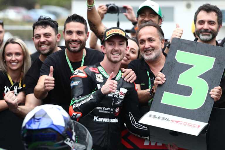 John McPhee mit Vince64-Teamchef Vincenzo Scandizzo