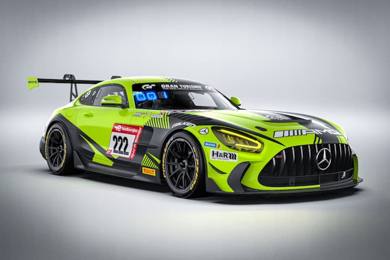 Der Schnitzelalm Racing Mercedes-AMG GT2