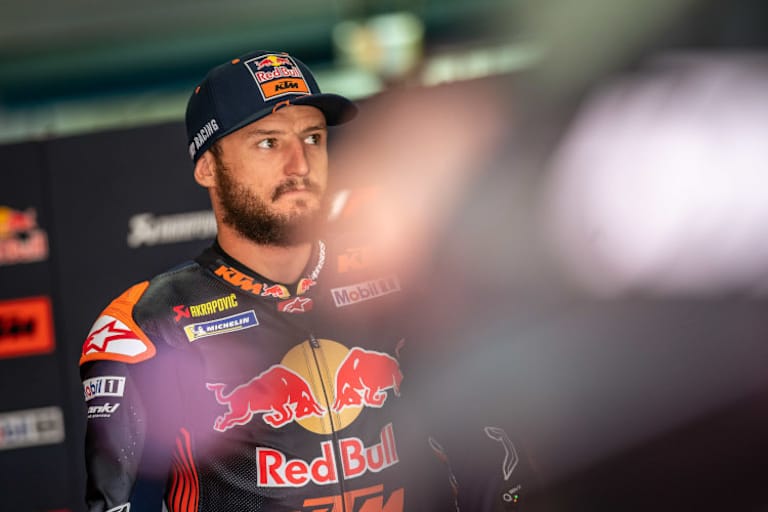 Jack Miller in der Red Bull-KTM-Box