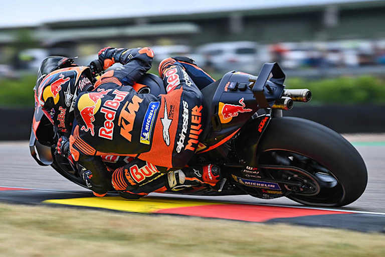 Jack Miller fuhr in Reihe 1