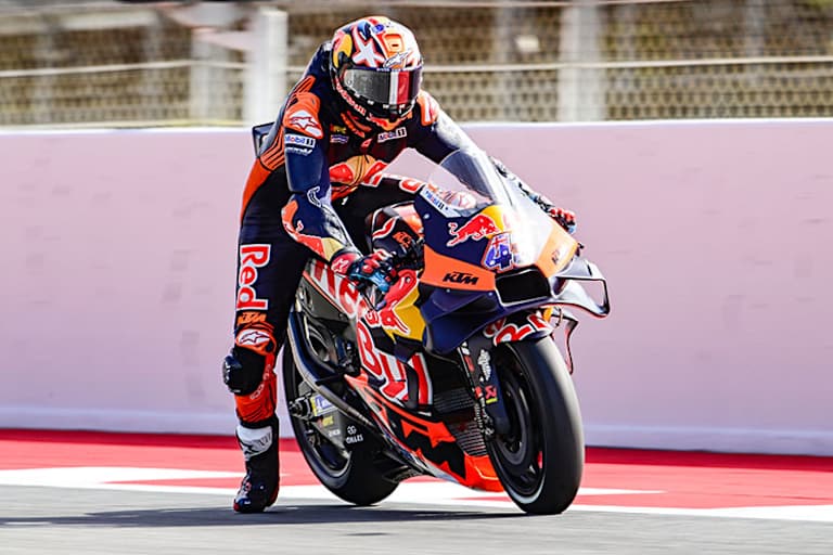Jack Miller auf der Red Bull-KTM RC16