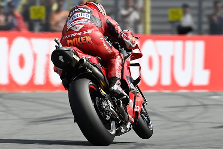 Jack Miller auf der Werks-Ducati: Startplatz 6 in Assen
