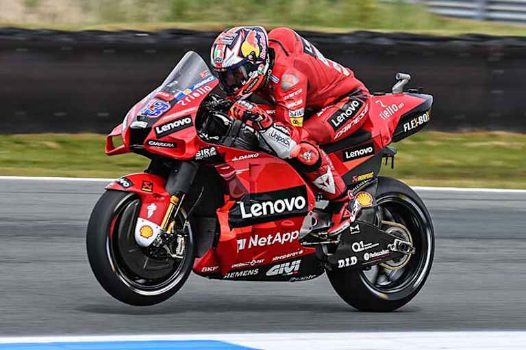 Jack Miller auf der Werks-Ducati