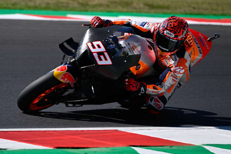 Marc Márquez mit neuem Aero-Paket