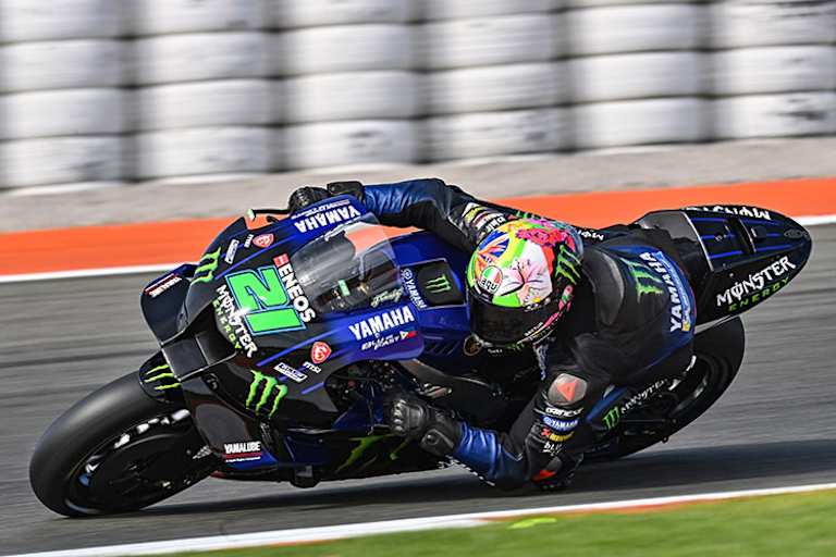 Franco Morbidelli beim Dienstag-Test: Platz 14