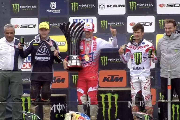 Jorge Prado ist Weltmeister, Silber geht an Romain Febvre und Bronze an Jeremy Seewer