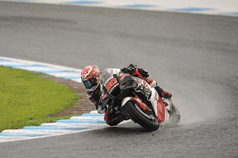 Taka Nakagami im Regen am Sonntag: «Es war knifflig»