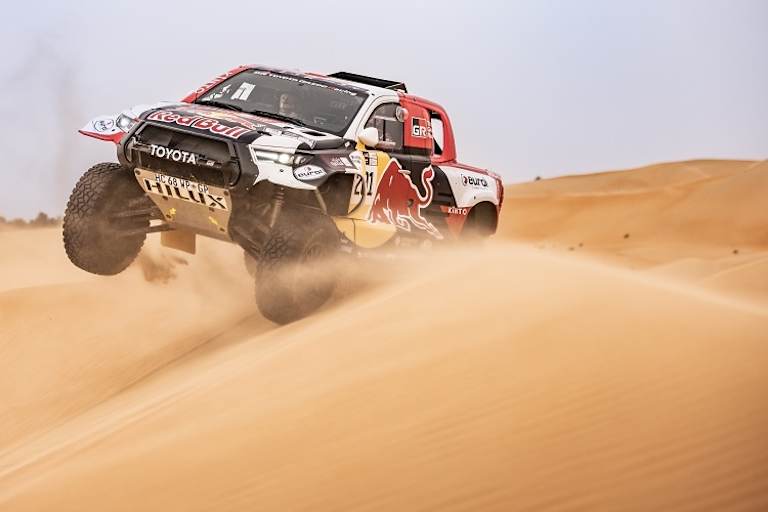 Nasser Al-Attiyah musste aufgeben