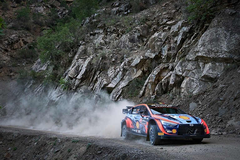 Rhierry Neuville auf Kurs zum Sieg